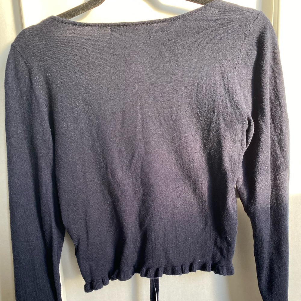 Ruched bottom  drawstring crop top - Picture 4 of 4